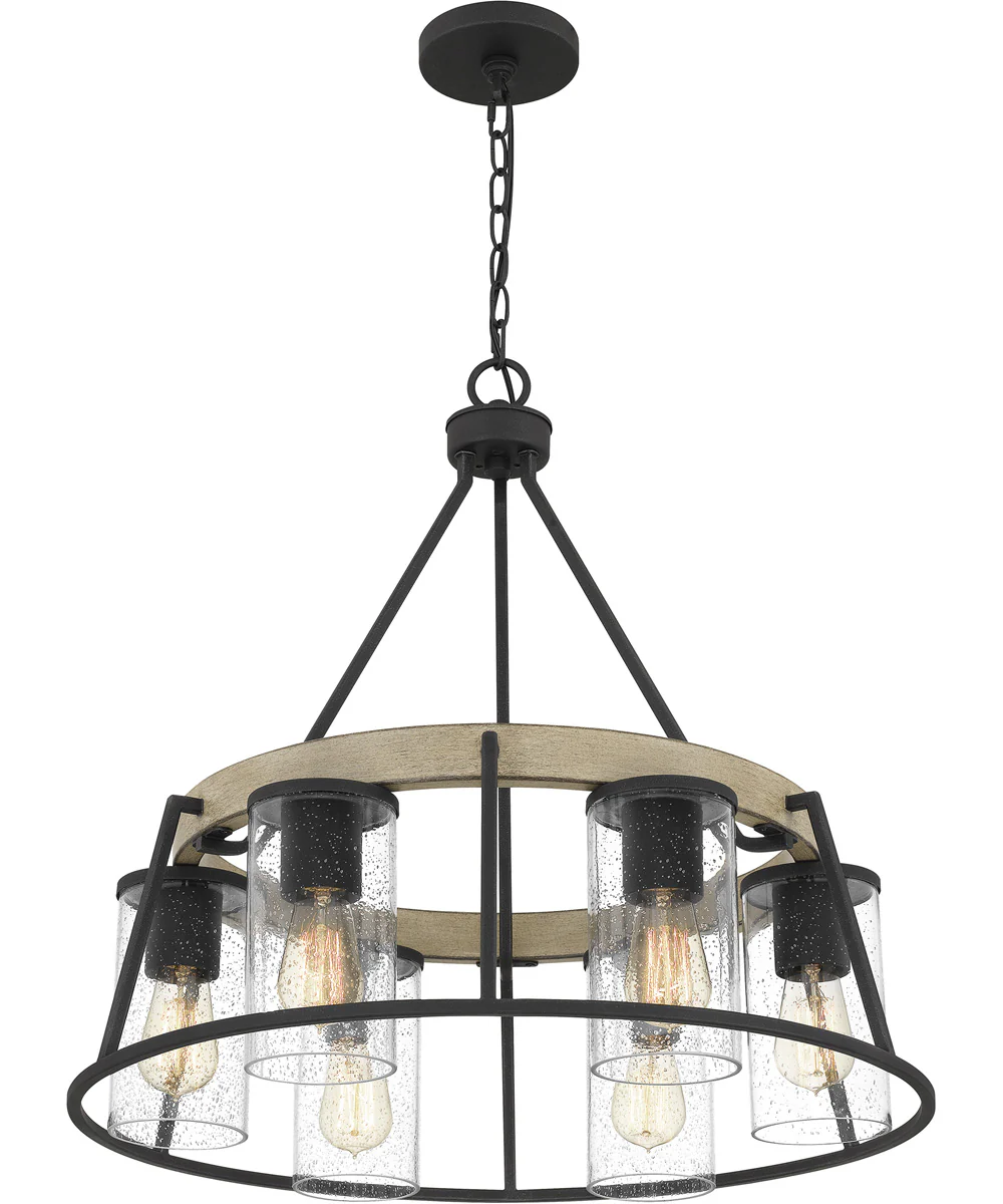 Brockton 6-light Chandelier Grey Ash - Image 5