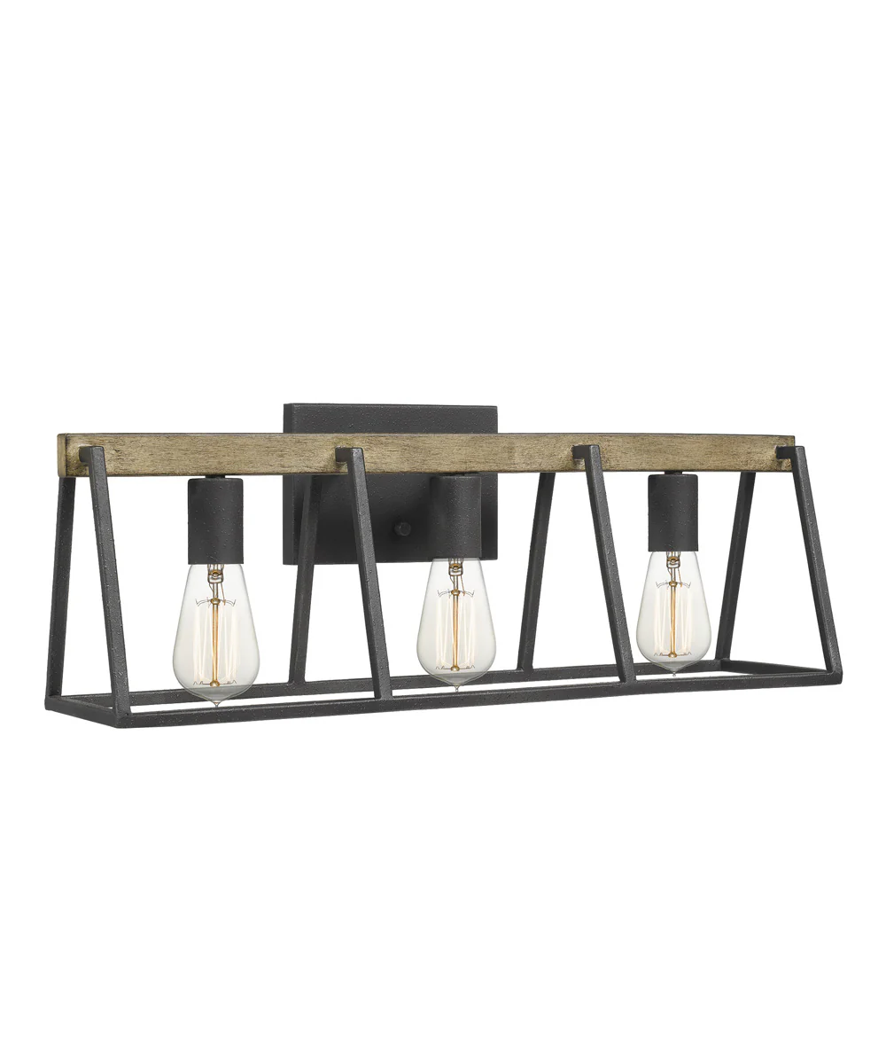Brockton Large 3-light Bath Light Grey Ash