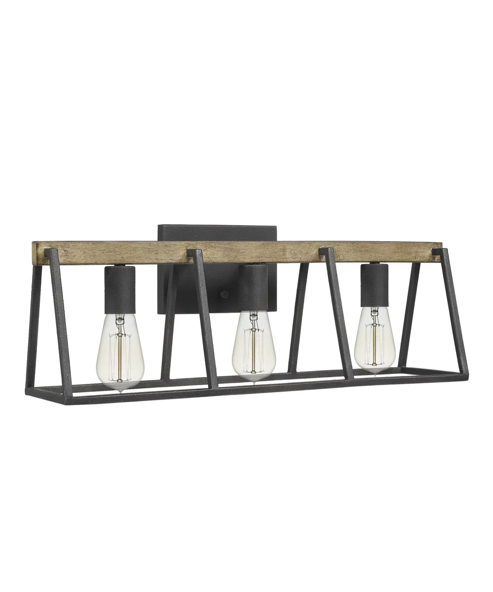 Brockton Large 3-light Bath Light Grey Ash - Image 3