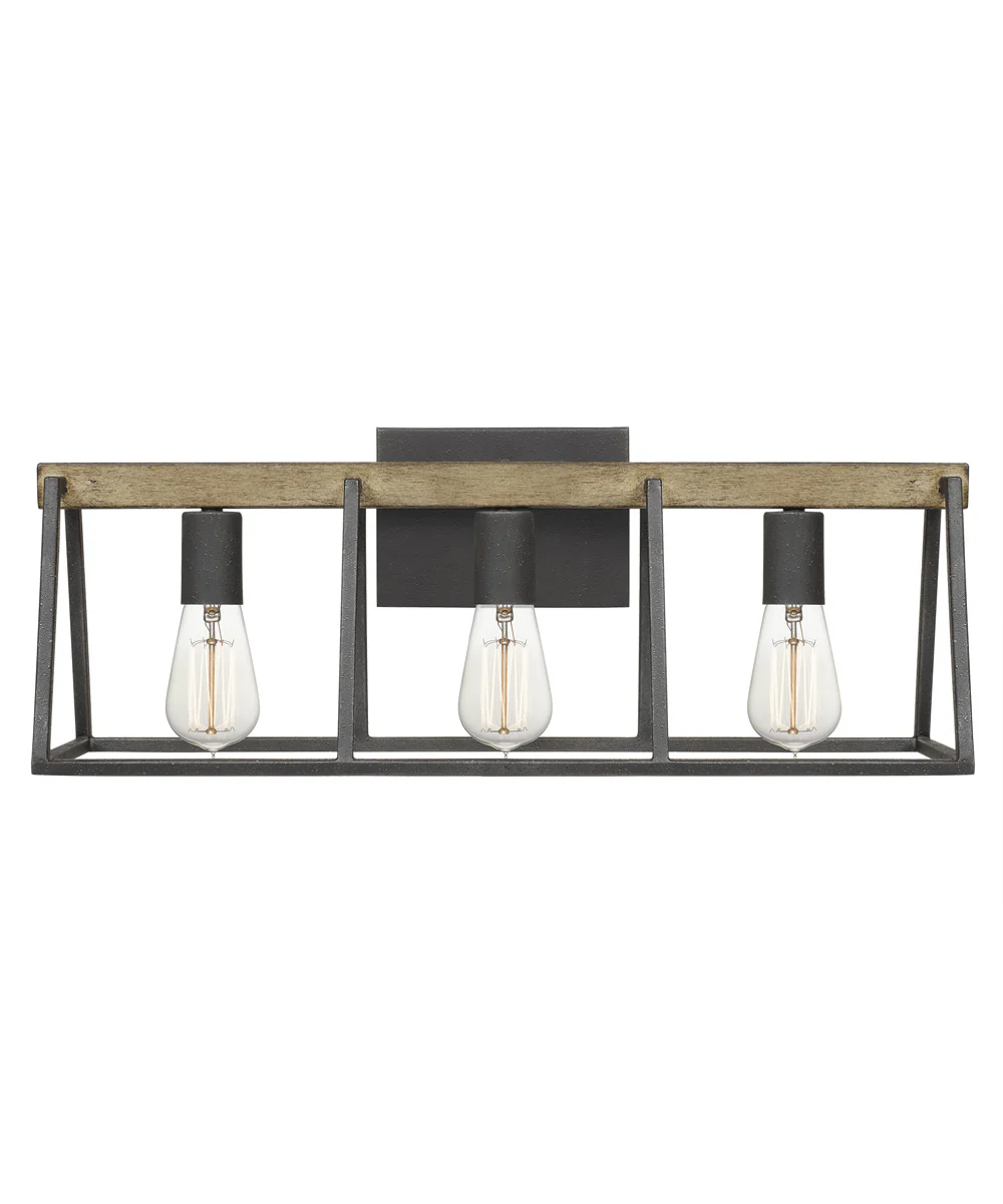Brockton Large 3-light Bath Light Grey Ash - Image 4