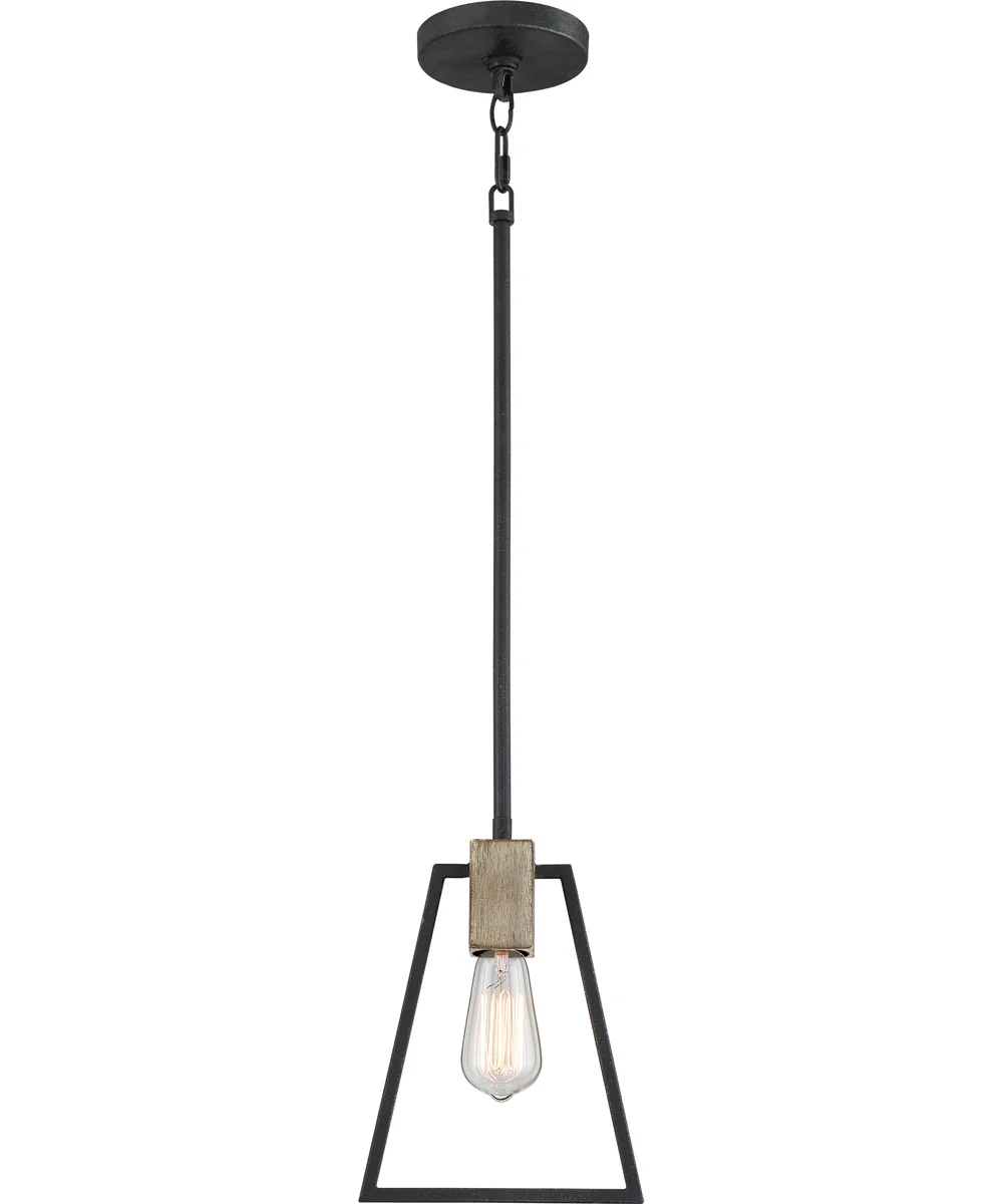 Brockton Small 1-light Mini Pendant Grey Ash - Image 4