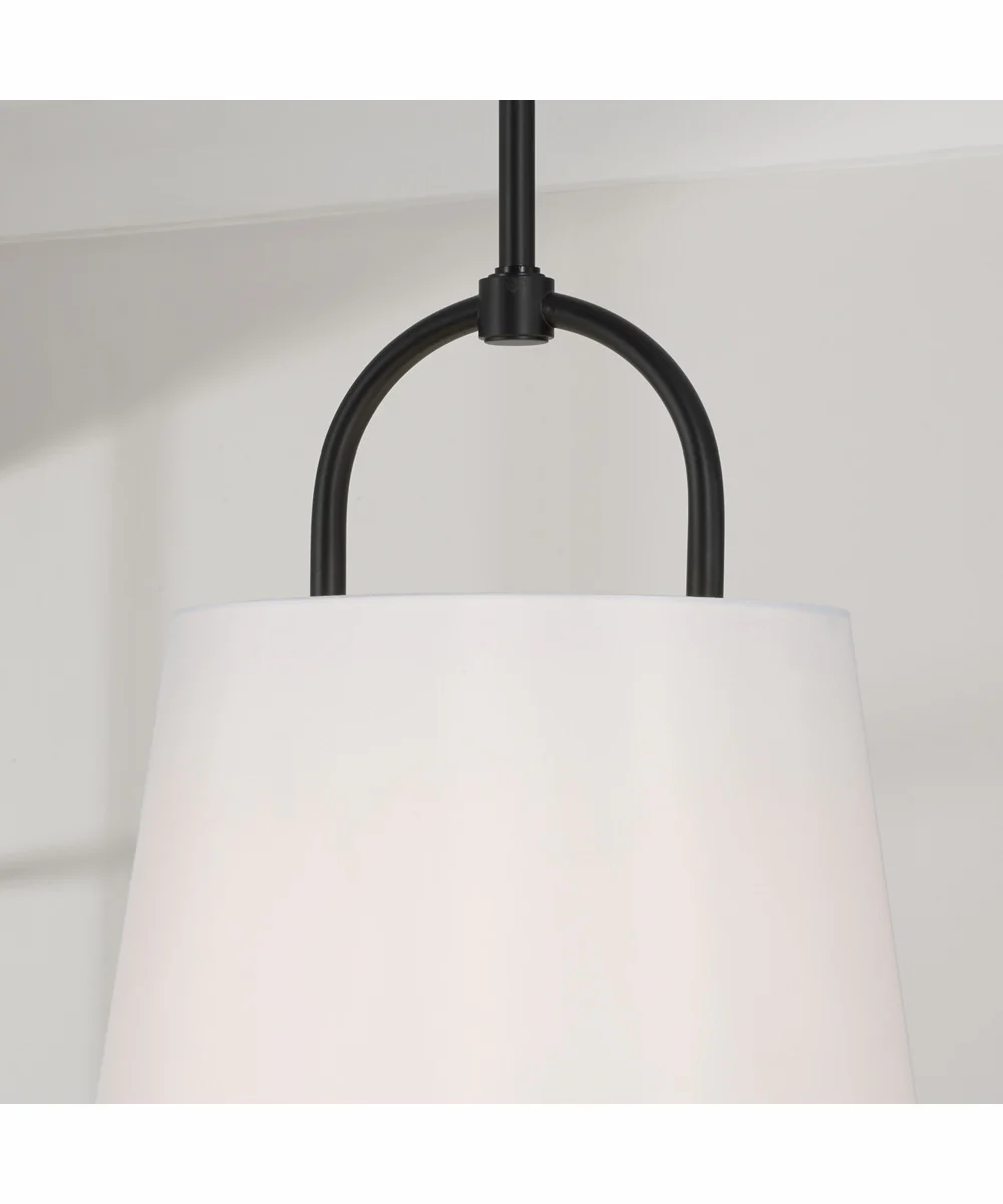 Brody 1-Light Pendant Matte Black - Image 4