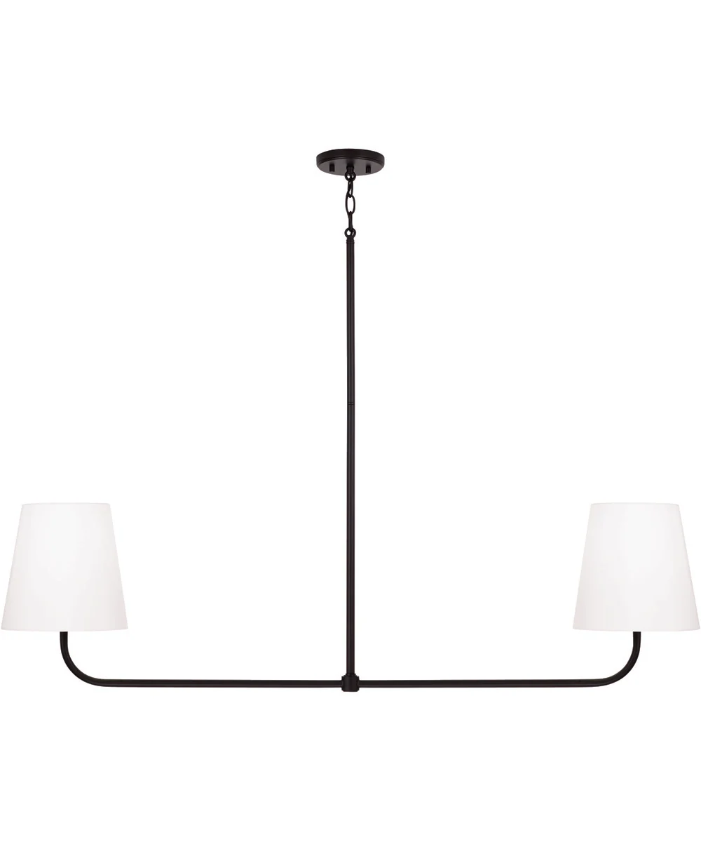Brody 2-Light Island Matte Black