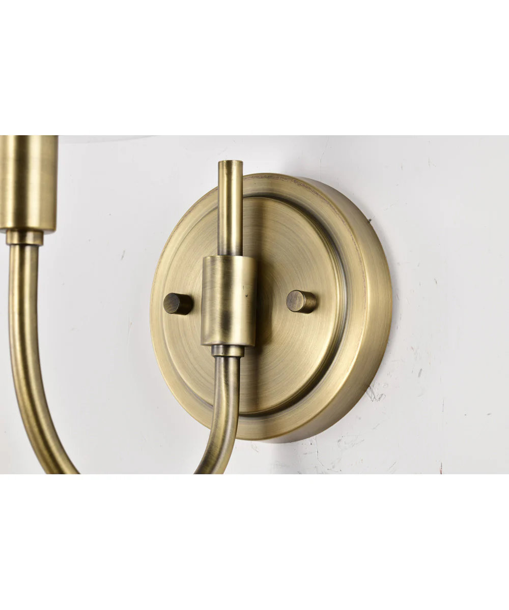 Brookside 1-Light Vanity & Wall Vintage Brass - Image 9