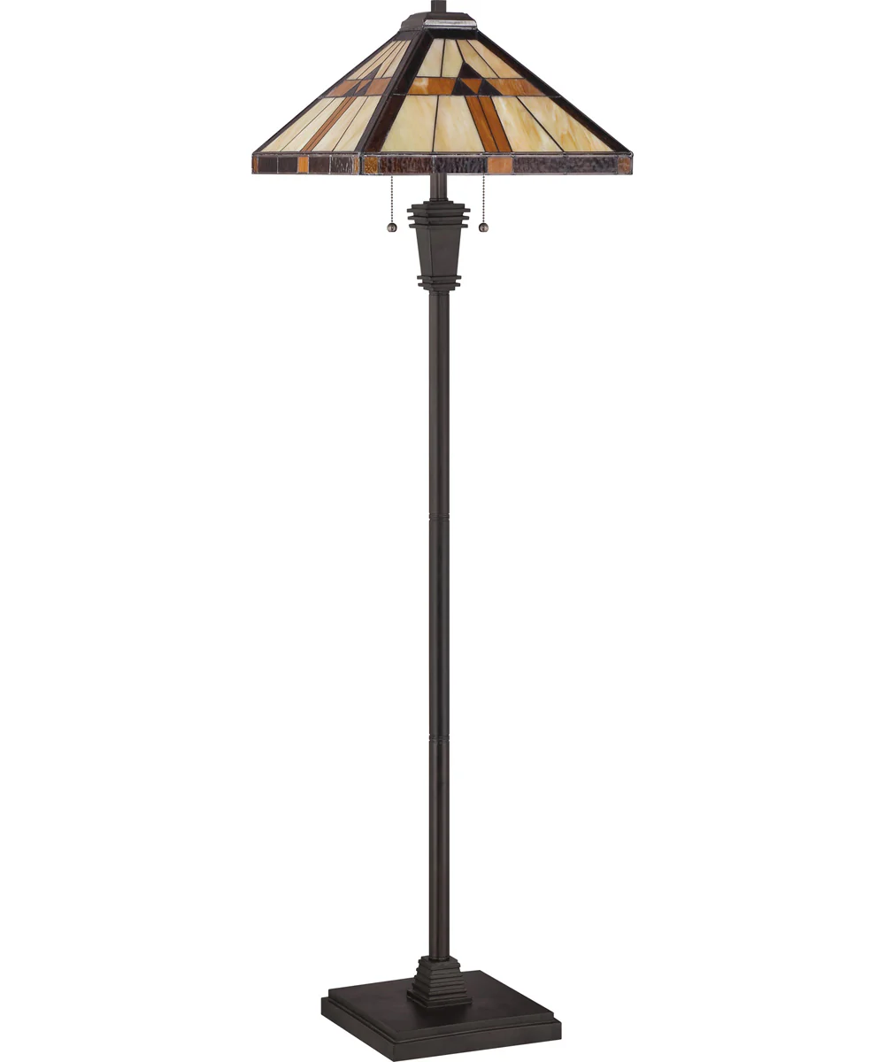Bryant Medium 2-light Floor Lamp Vintage Bronze - Image 3
