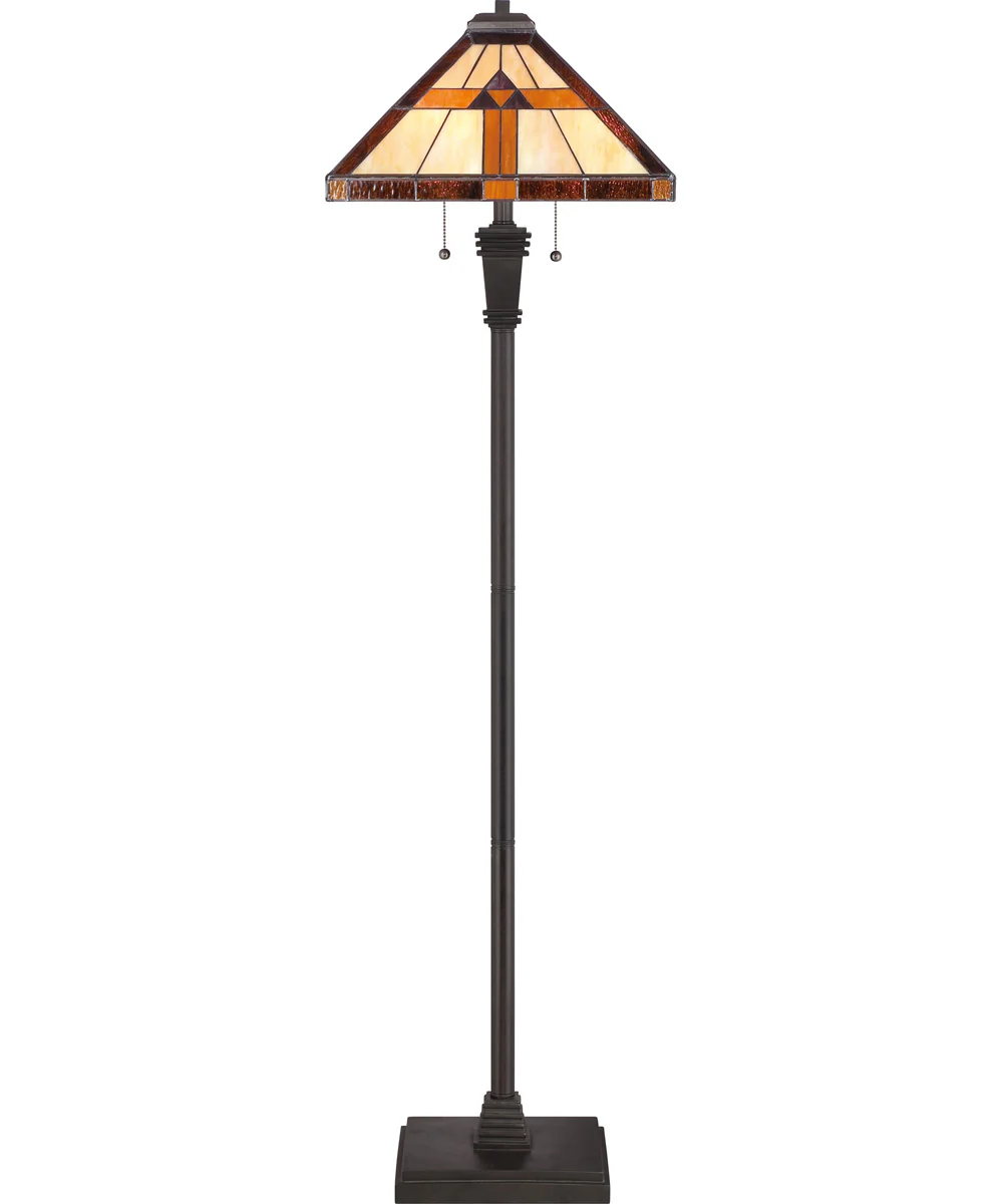 Bryant Medium 2-light Floor Lamp Vintage Bronze - Image 4