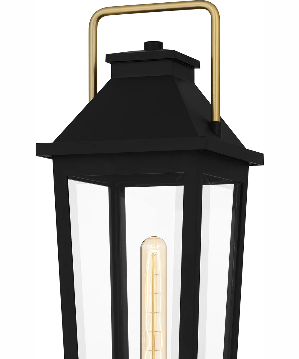 Buckley Large 1-light Outdoor Post Light Coastal Armour Aluminum Matte Black - Image 6