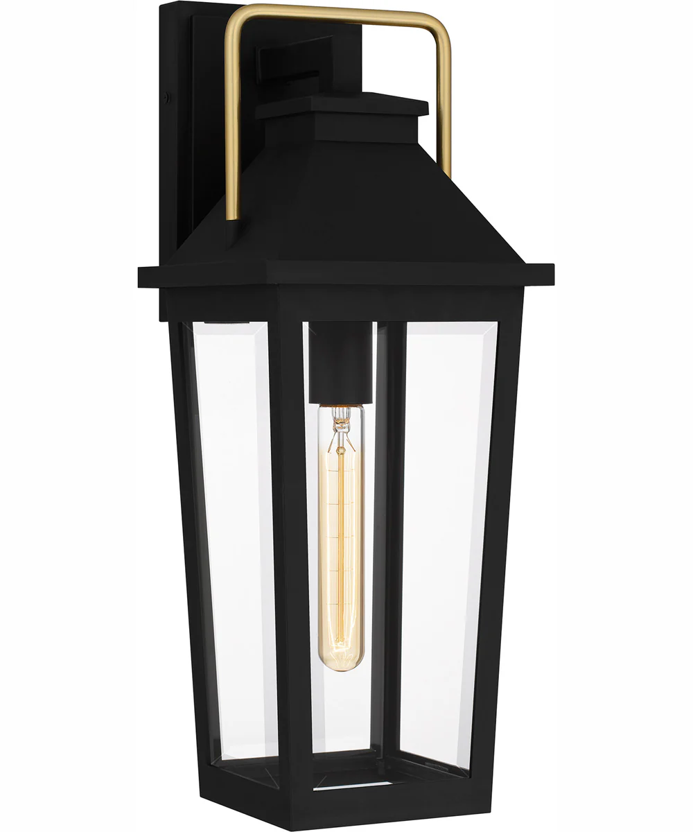 Buckley Large 1-light Outdoor Wall Light Coastal Armour Aluminum Matte Black
