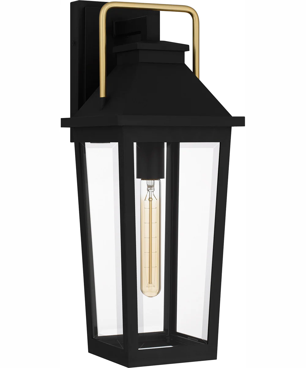 Buckley Large 1-light Outdoor Wall Light Coastal Armour Aluminum Matte Black - Image 3