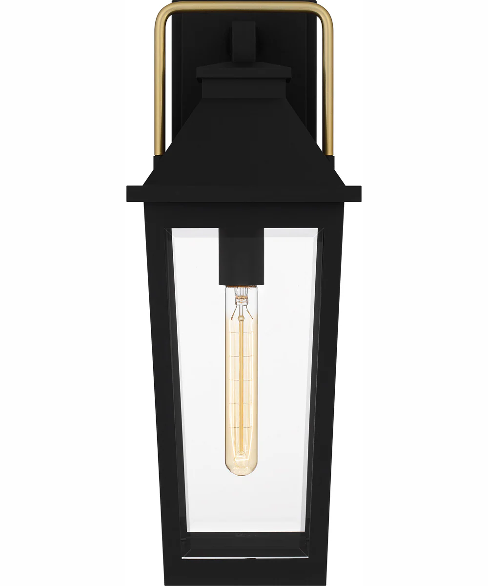 Buckley Large 1-light Outdoor Wall Light Coastal Armour Aluminum Matte Black - Image 4
