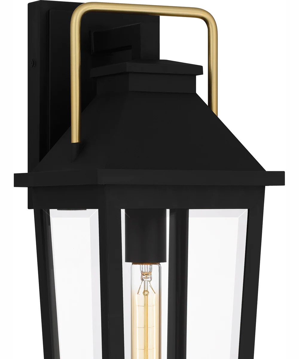 Buckley Large 1-light Outdoor Wall Light Coastal Armour Aluminum Matte Black - Image 6