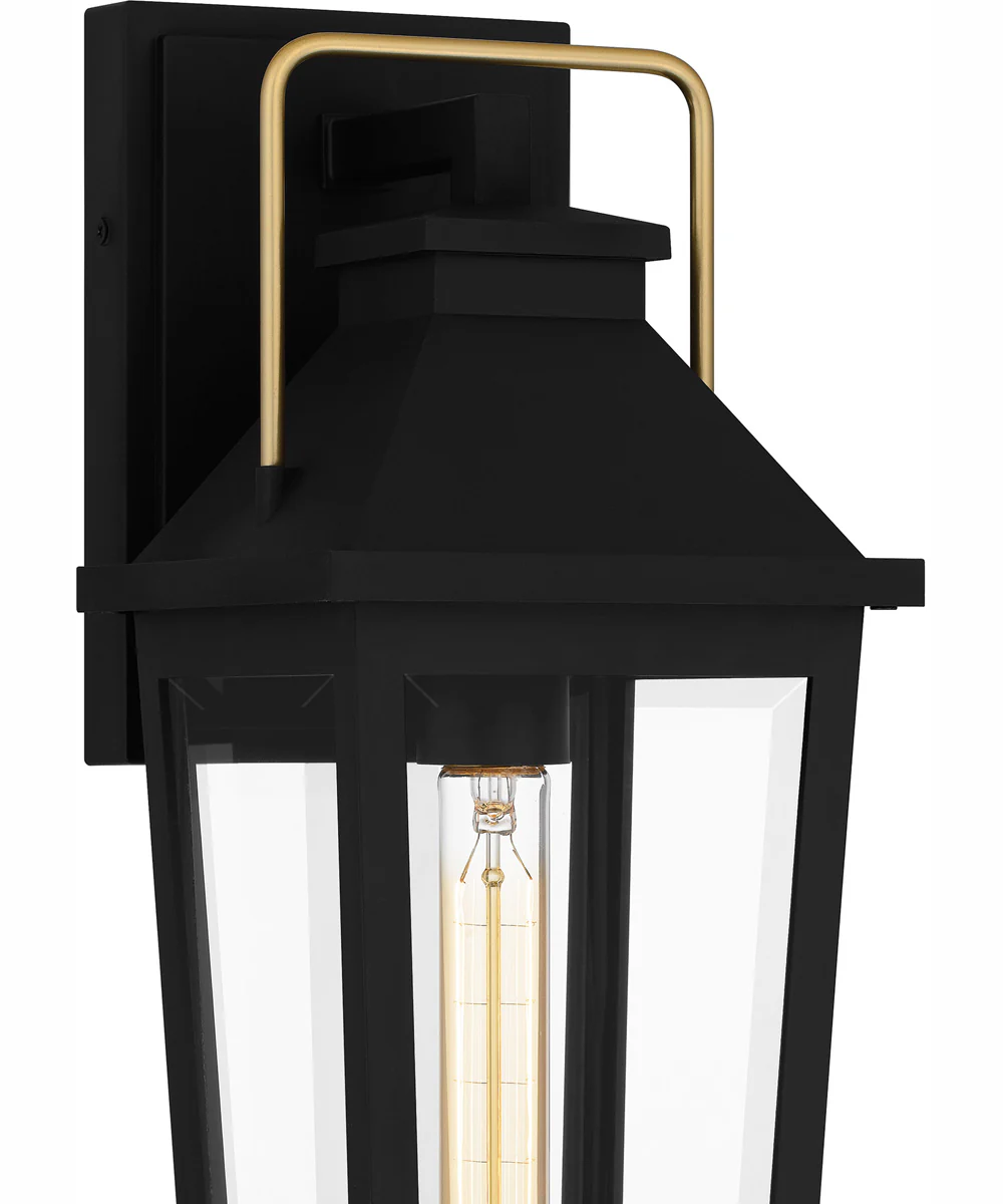 Buckley Medium 1-light Outdoor Wall Light Coastal Armour Aluminum Matte Black - Image 6