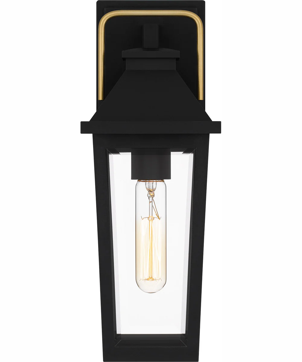 Buckley Small 1-light Outdoor Wall Light Coastal Armour Aluminum Matte Black - Image 4
