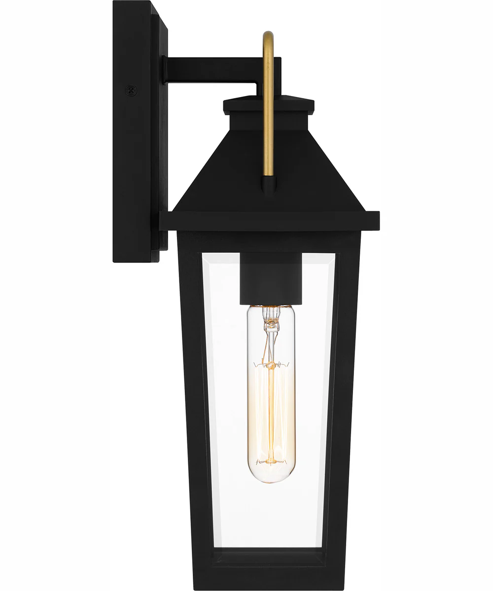 Buckley Small 1-light Outdoor Wall Light Coastal Armour Aluminum Matte Black - Image 5