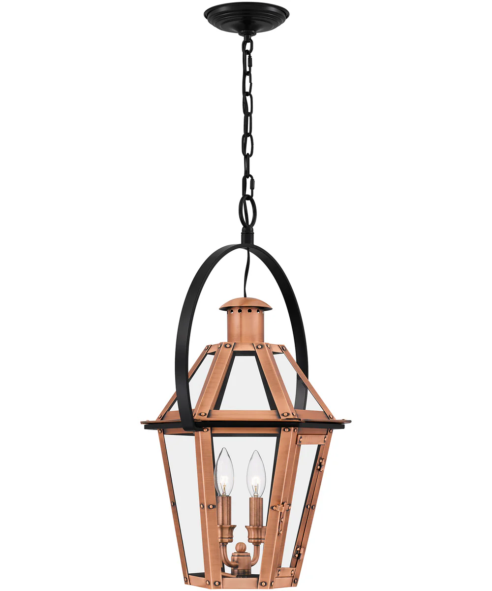 Burdett 2-light Pendant Aged Copper - Image 4