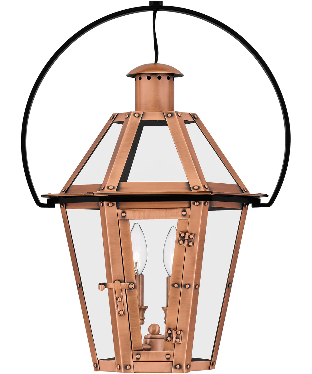 Burdett 2-light Pendant Aged Copper - Image 6