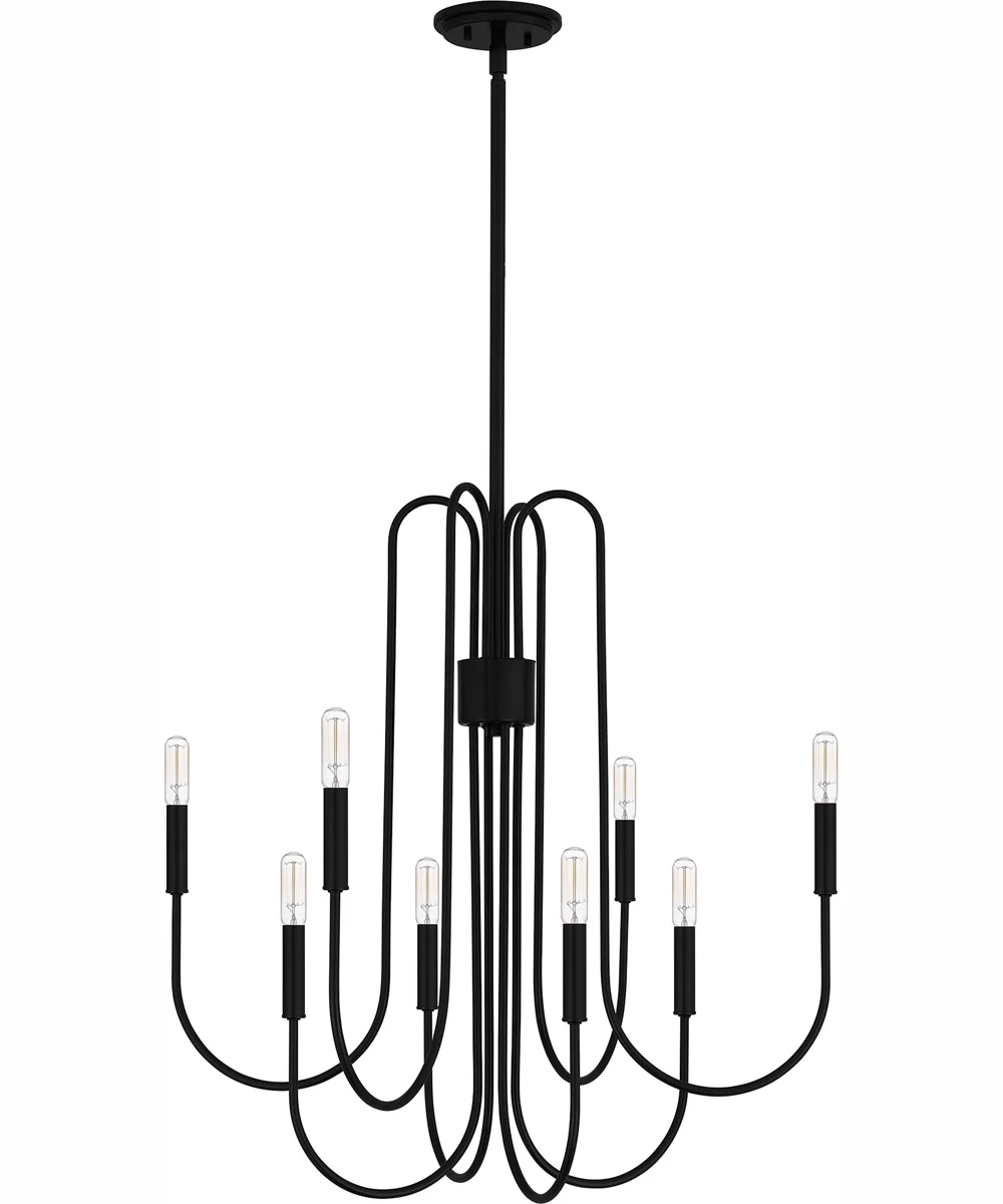 Cabry 8-light Chandelier Mystic Black - Image 3