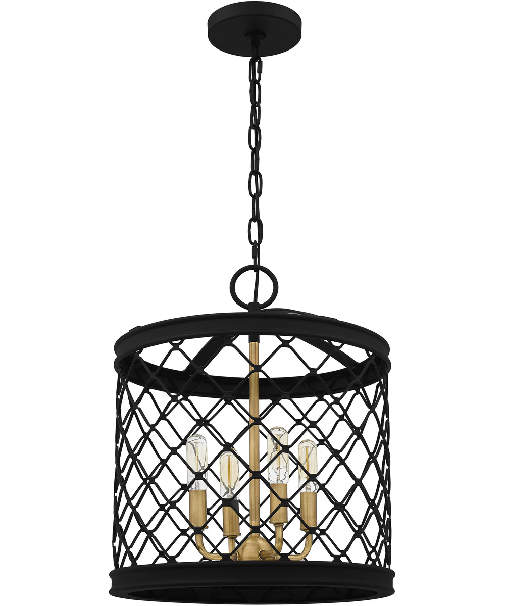 Calais 4-light Pendant Earth Black - Image 3