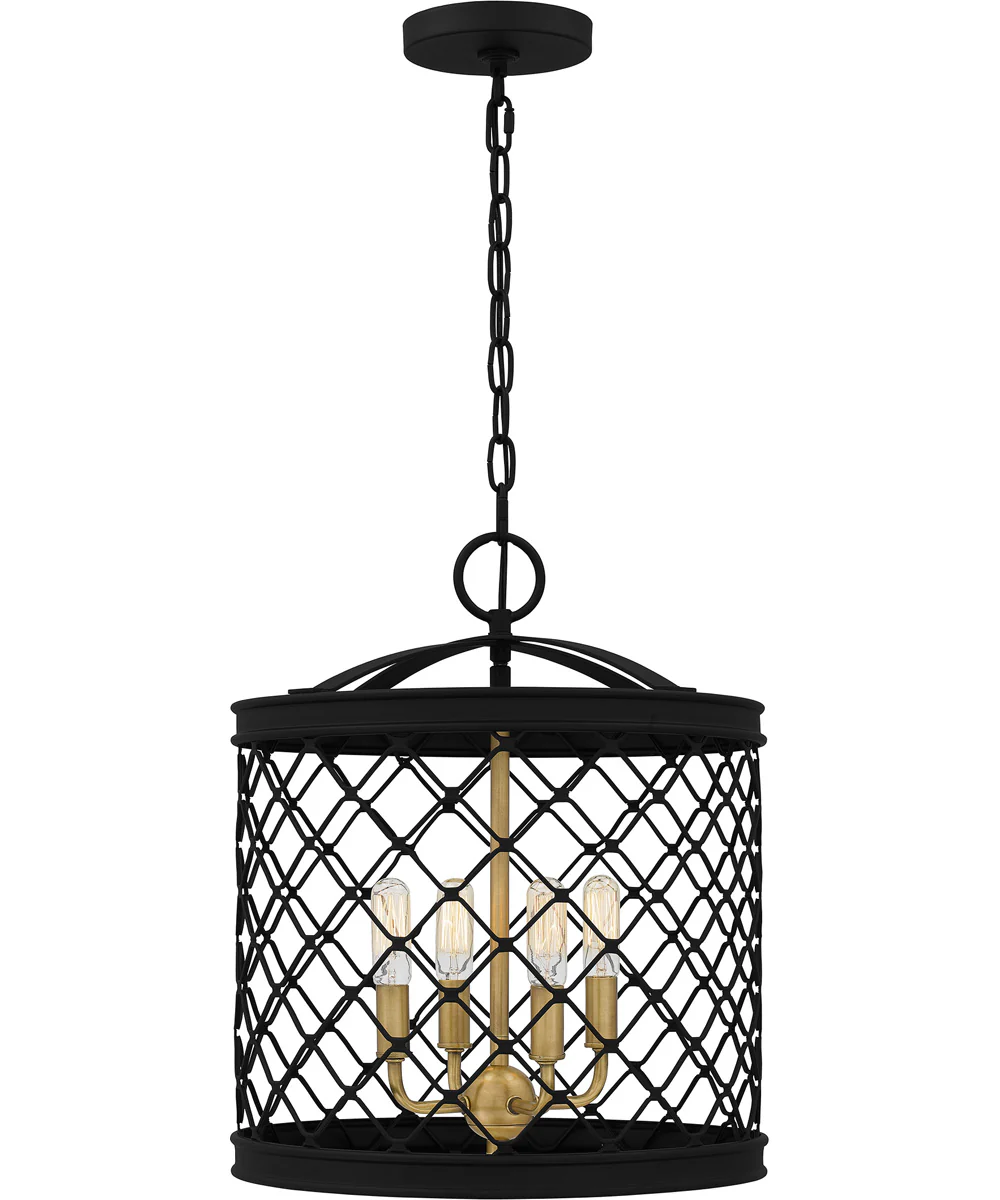 Calais 4-light Pendant Earth Black - Image 4