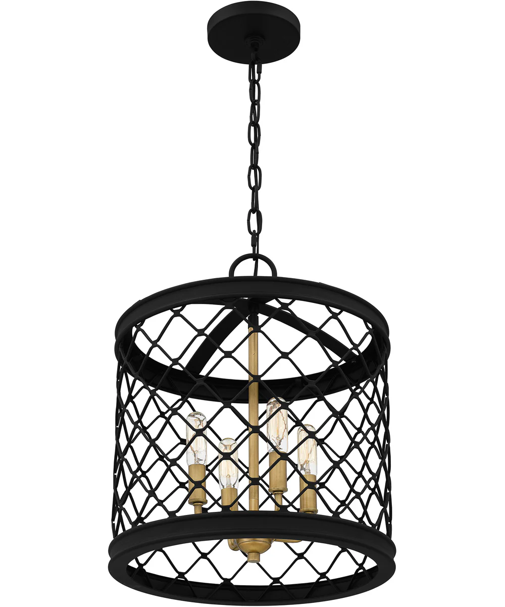 Calais 4-light Pendant Earth Black - Image 5