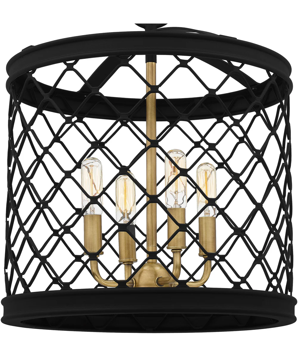 Calais 4-light Pendant Earth Black - Image 6