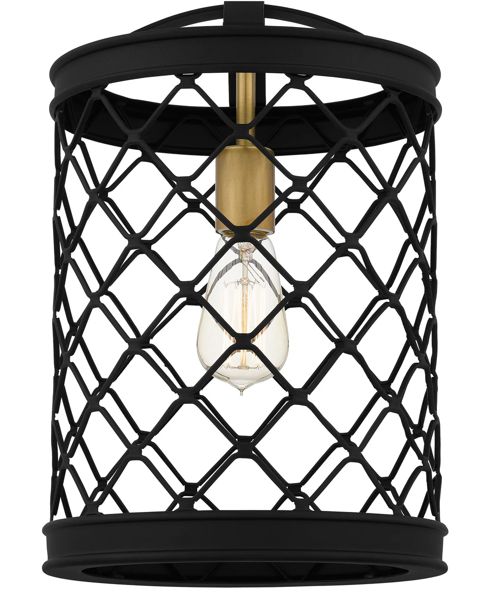 Calais Small 1-light Mini Pendant Earth Black - Image 6