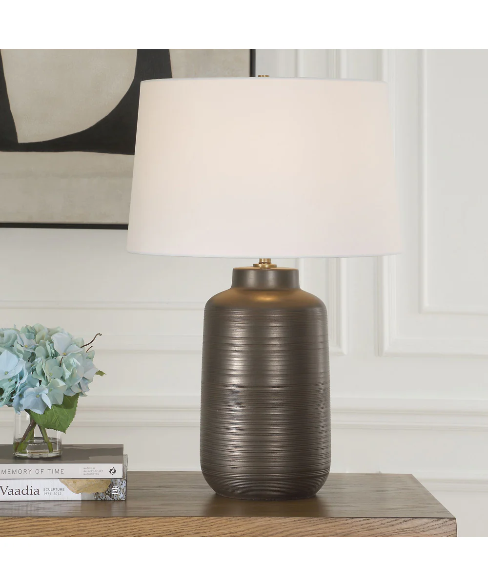 Calderone Bronze Table Lamp - Image 2