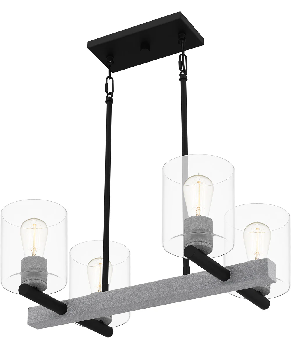 Caldwell 4-light Island Light Matte Black - Image 5