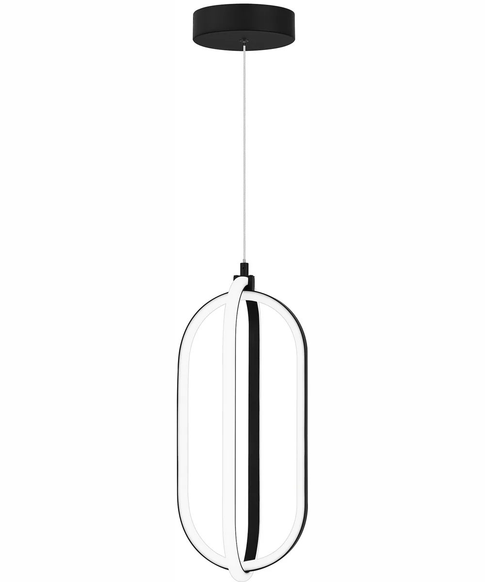 Calista Small Mini Pendant Matte Black - Image 2