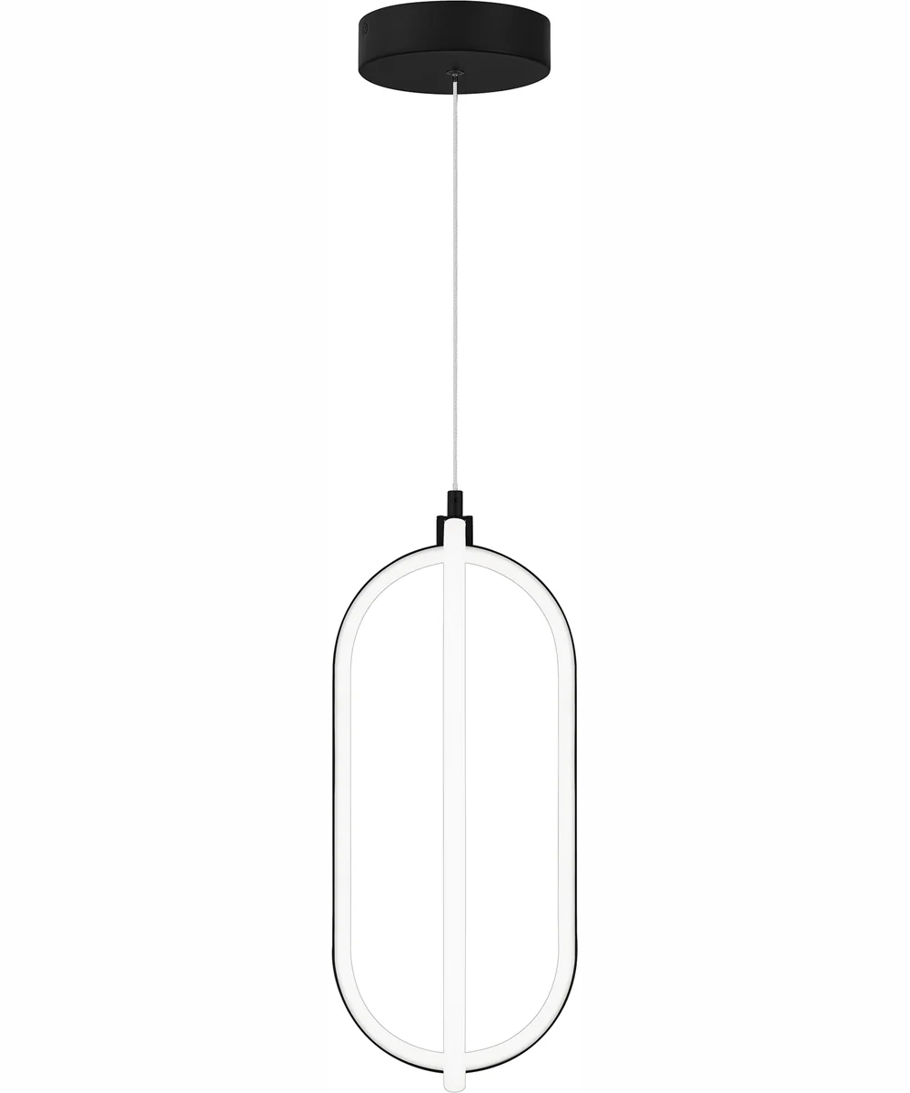 Calista Small Mini Pendant Matte Black - Image 4
