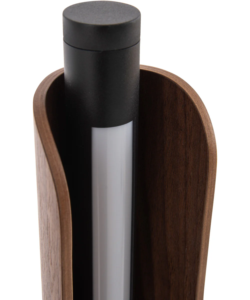 Cameron 1-Light Lighting Flat Black/Walnut - Image 13