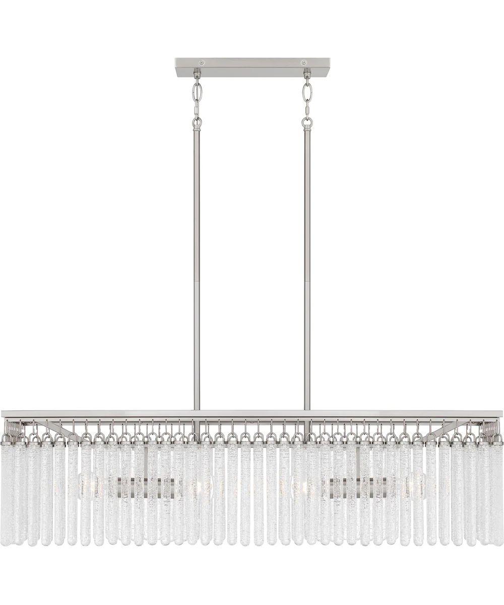 Camilla Medium 4-light Island Light Brushed Nickel - Image 3