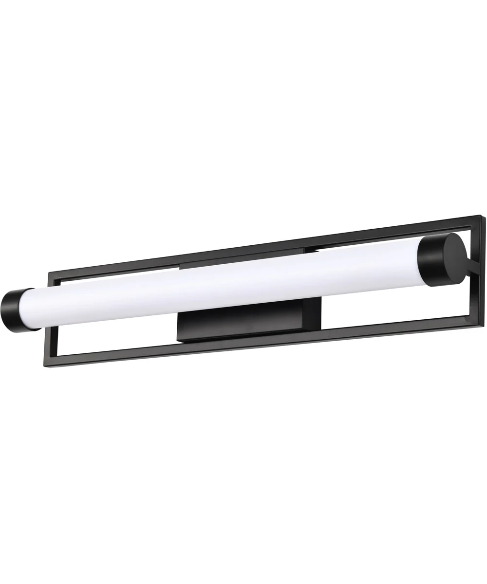 Canal  Vanity & Wall Matte Black