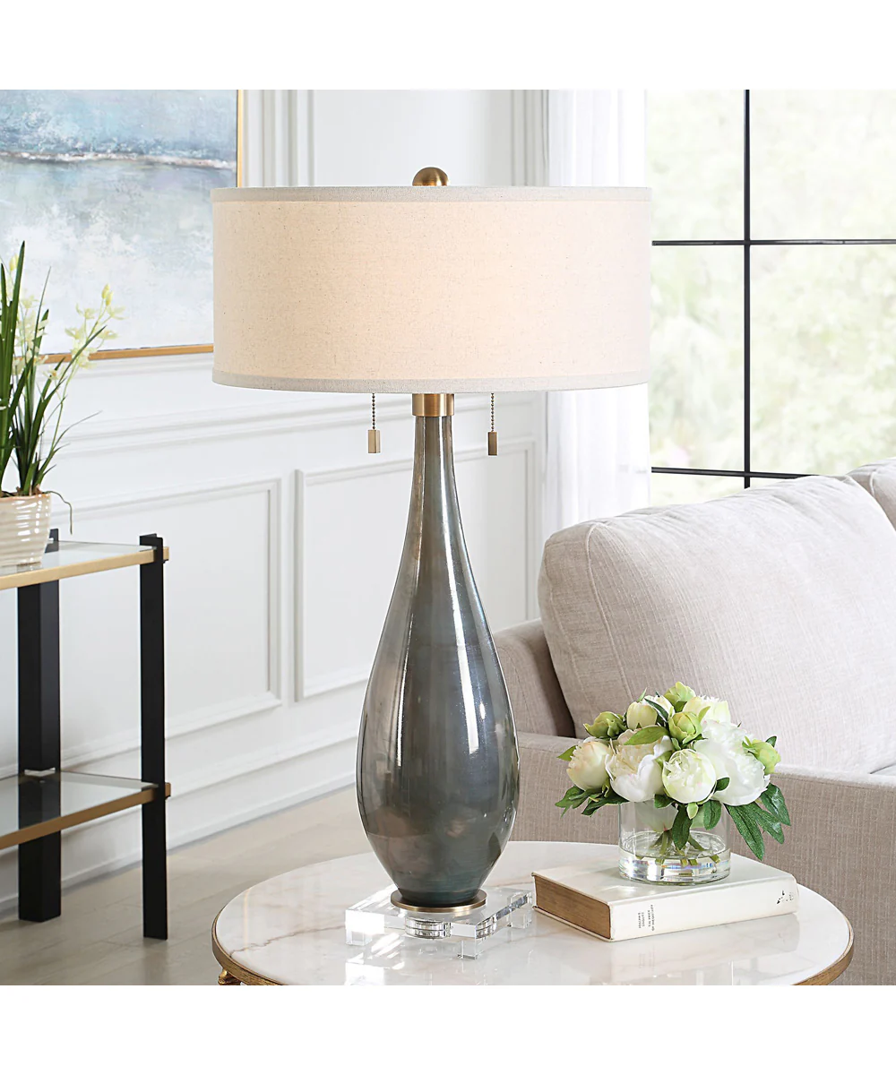 Cardoni Smoke Table Lamp - Image 2