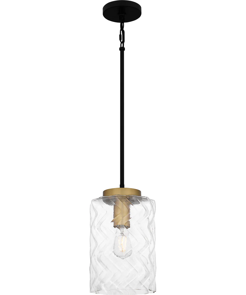 Carly Small 1-light Mini Pendant Matte Black