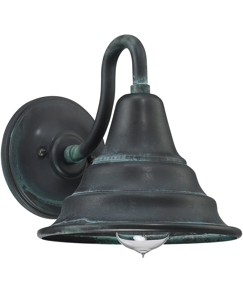Carmel Medium 1-light Outdoor Wall Light Aged Verde - Image 3