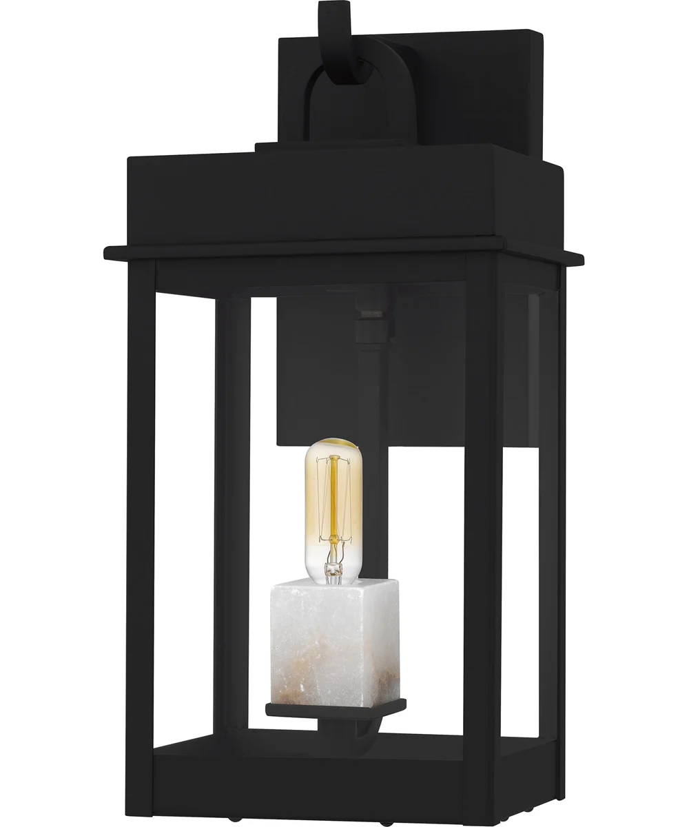 Carmen Small 1-light Outdoor Wall Light  Coastal Armour Aluminum Matte Black - Image 2