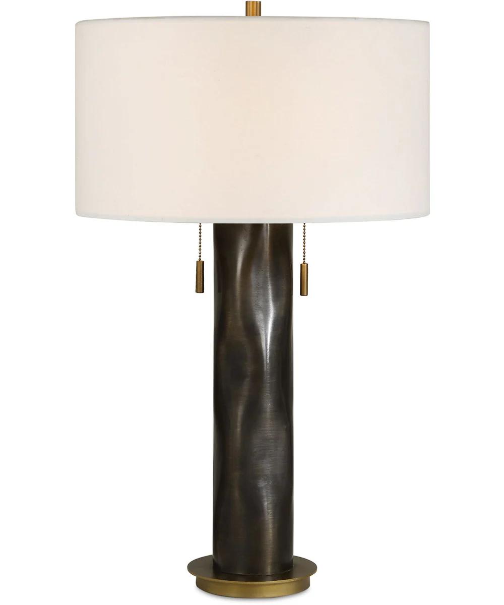 Carmine Dark Bronze Table Lamp
