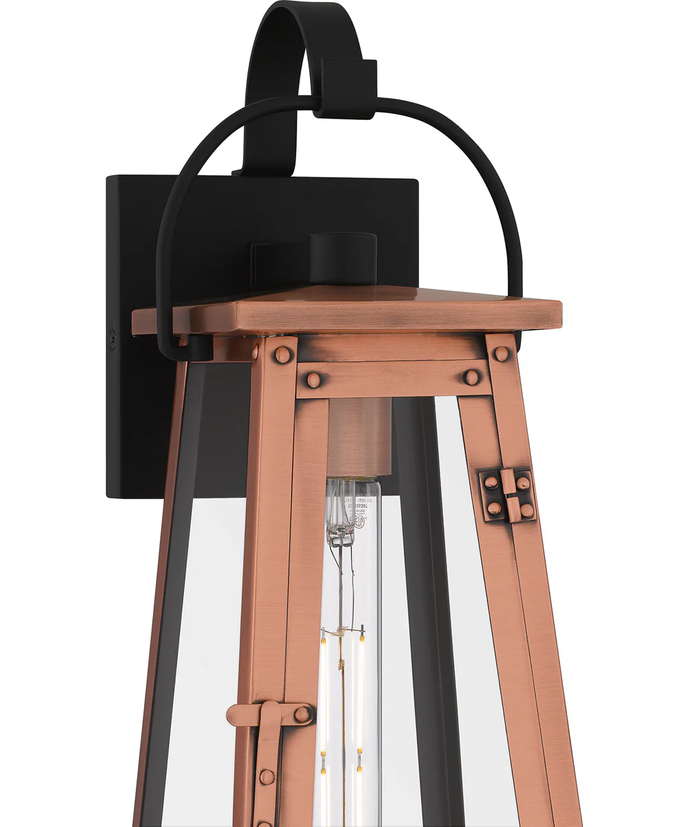 Carolina Medium 1-light Outdoor Wall Light Aged Copper - Image 5