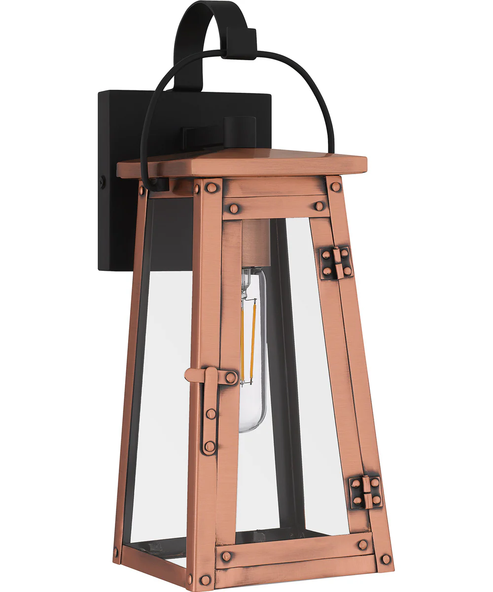 Carolina Small 1-light Outdoor Wall Light Aged Copper - Image 2