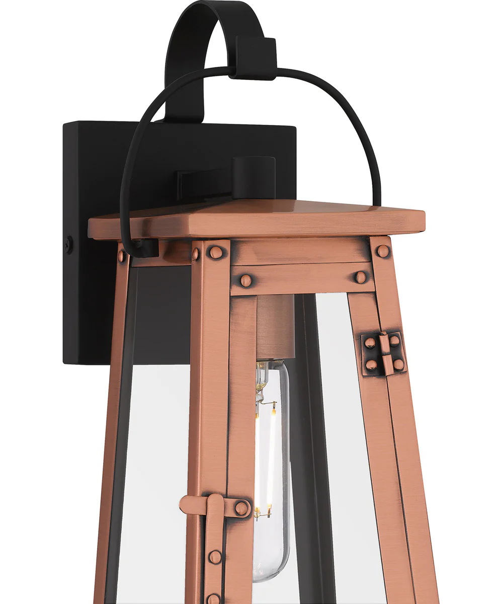 Carolina Small 1-light Outdoor Wall Light Aged Copper - Image 5