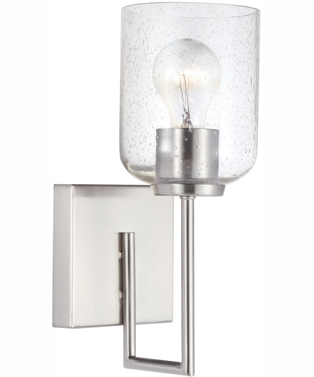 Carter 1-Light Sconce Brushed Nickel