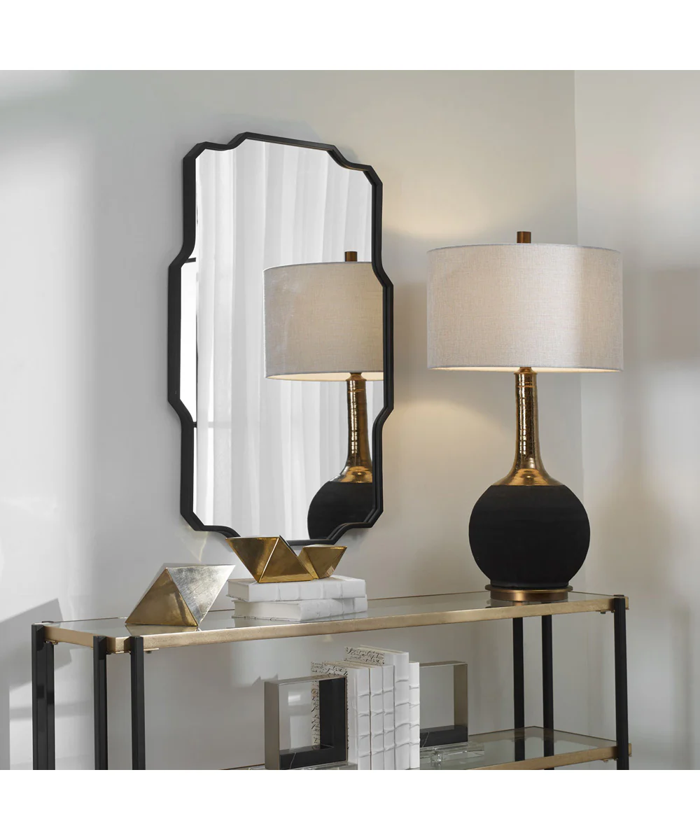 Casmus Iron Wall Mirror - Image 2