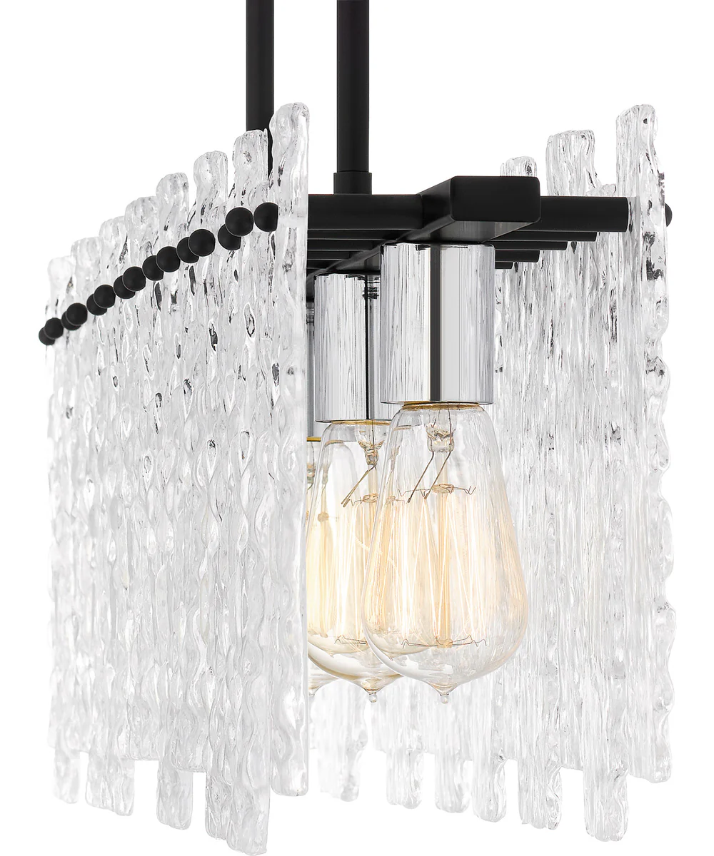 Caspian Medium 5-light Island Light Matte Black - Image 5