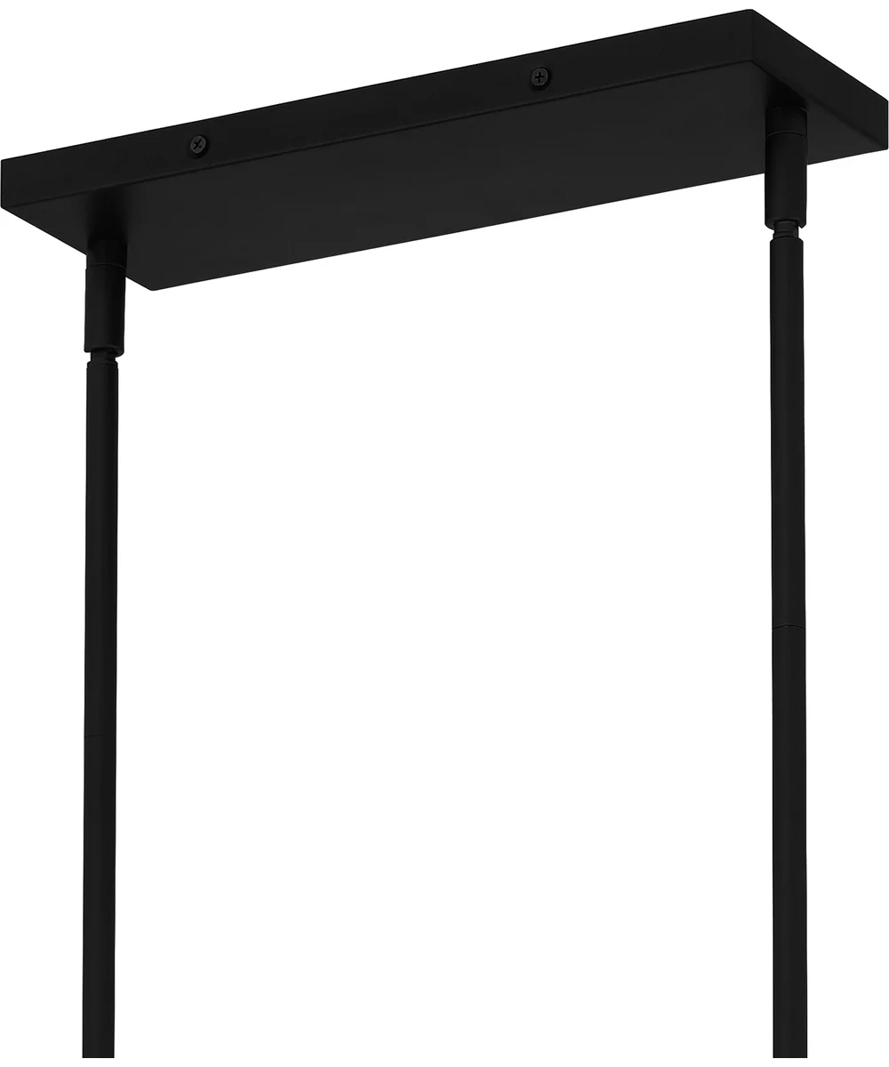 Caspian Medium 5-light Island Light Matte Black - Image 7