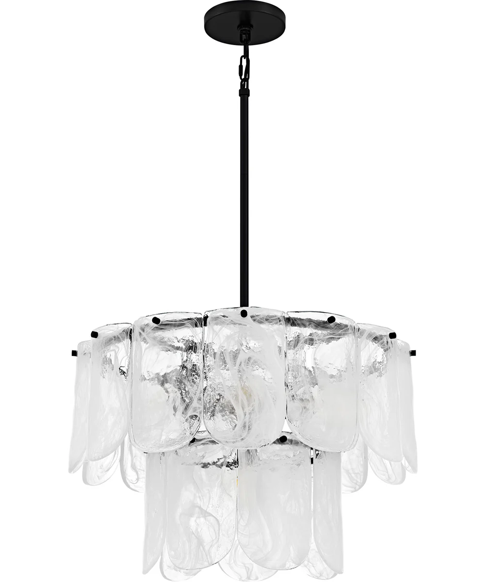 Cassidy Large 5-light Pendant Matte Black - Image 2