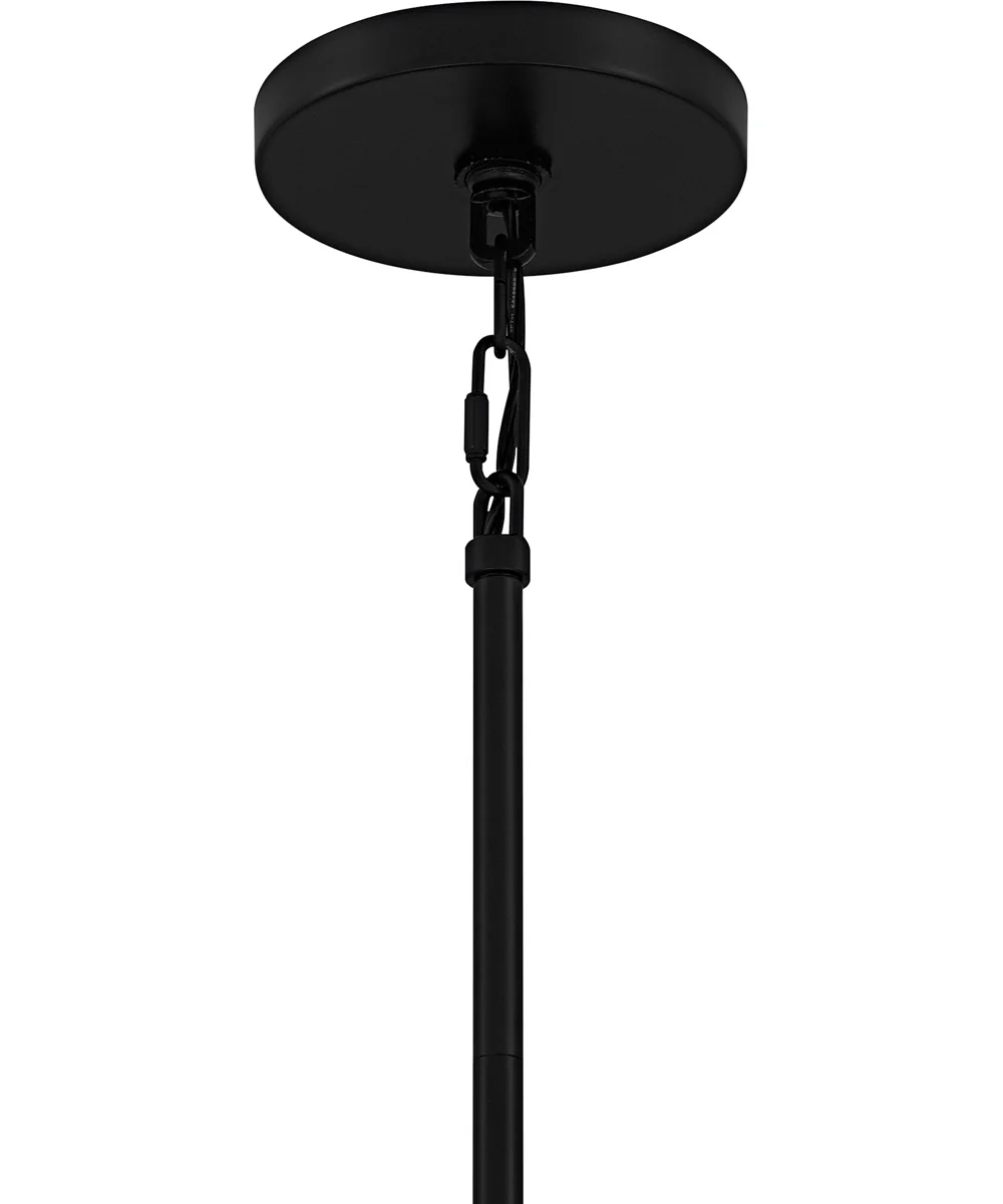 Cassidy Large 5-light Pendant Matte Black - Image 6