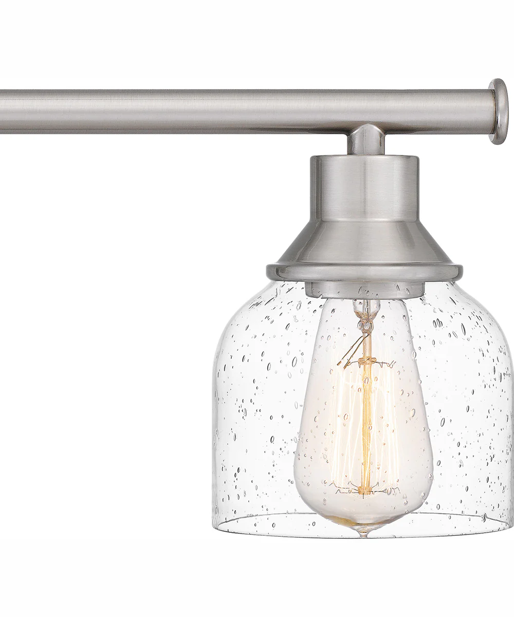 Caverly Extra Large 4-light Bath Light Brushed Nickel - Image 6