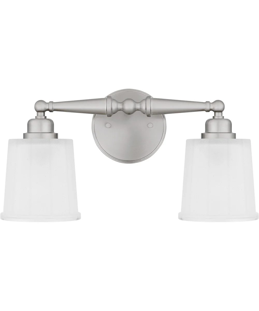 Cecilia Medium 2-light Bath Light Brushed Nickel - Image 2