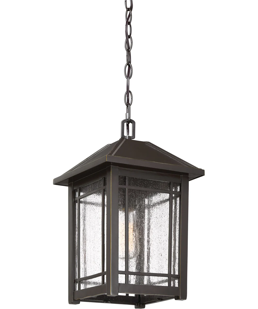 Cedar Point Large 1-light Outdoor Pendant Light Palladian Bronze - Image 4